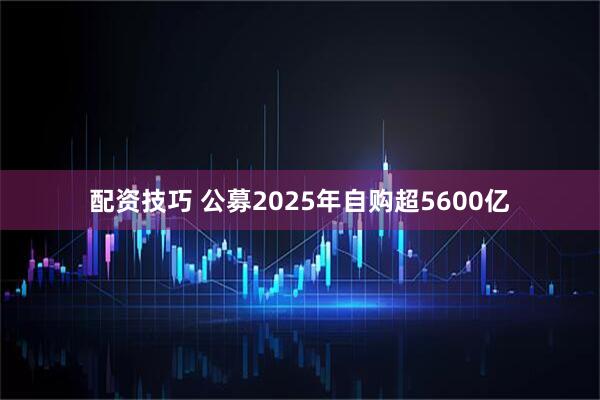 配资技巧 公募2025年自购超5600亿